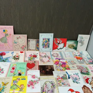 Mid-20th Century Greeting Cards—Mother’s Day, Valentine, Birthday, and Holiday Themes