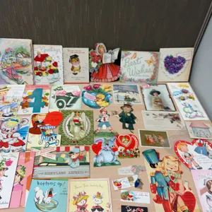 Mid-20th Century Greeting Cards for Holidays, Birthdays, and Special Occasions