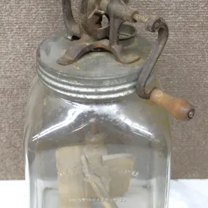Dazey Churn No. 60 Glass Butter Churn