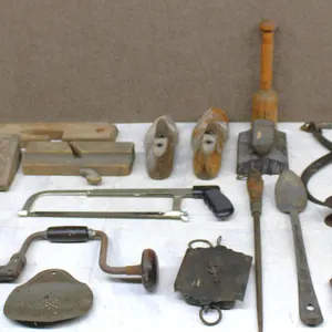 Vintage Wood and Metal Hand Tools