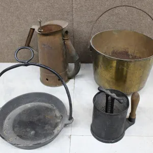 Metal Kitchen and Utility Items