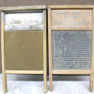 Washboards, Wood/Metal/Glass