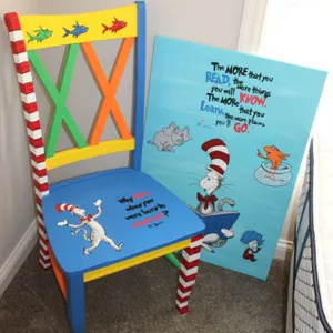 Dr. Seuss Chair & Painting