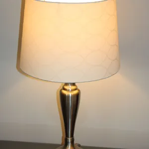Satin Nickel Table Lamp