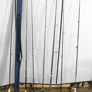Shimano, Zebco, Daiwa, and Black Label Rods,