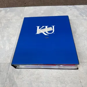 Binder of Football Cards