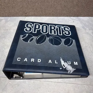 Binder With Sports Cards