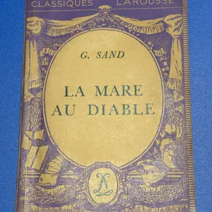 Vintage Classiques Larousse Edition of La Mare au Diable by George Sand.