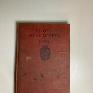 Antique Hardcover - George Eliot's Silas Marner Featuring a Red Cover, Published by Baker