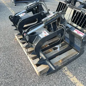 New 2026 Stout 66-9 66" HD brush grapple w/ skid steer quick attach-Sales Tax