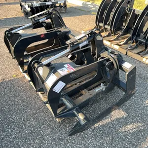 New 2026 Stout HD72-8 72" HD commercial grade brush Grapple w/ skid steer quick attach-Sales Tax