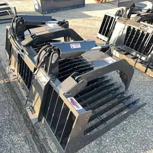 New 2026 Stout 78-3 78" HD commercial grade rock grapple w/ skid steer quick attach-Sales Tax
