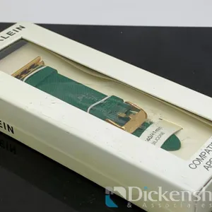 Anne Klein Apple Watch Green Rubber Band