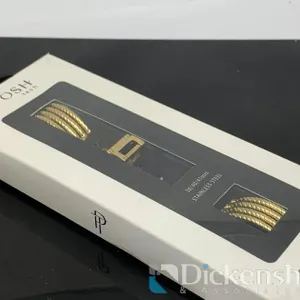 Posh Gold Tone Bracelet Band For Apple Watch