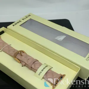 Anne Klein Apple Watch Leather Band