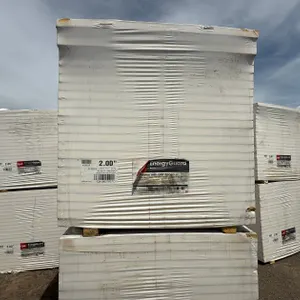 (24) 4'x4'x2" EnergyGuard Iso Flat With GRF Facers Insulation Sheets