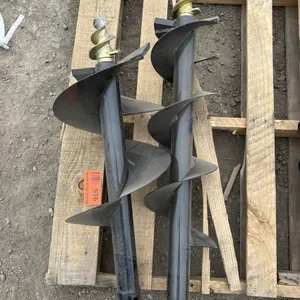 (2) Different Size Augers