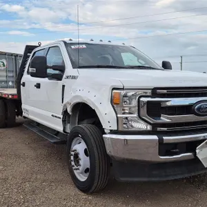 2021 Ford F550 Crew Cab Flatbed Truck
 UNRESERVED