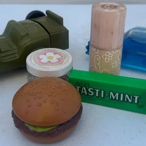 Avon Collectible Car Bottles With Vintage Cosmetic Compacts
