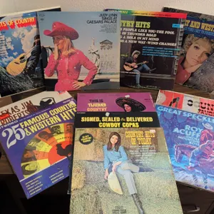 Country and Western Vinyl Records, Various Artists