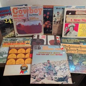 Vintage Country & Western Vinyl Record LPs (Lot of 13)