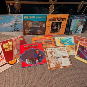 12 Assorted Vinyl LP Records Various Artists