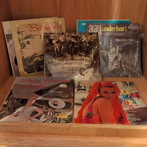 European-Themed Vinyl LP Record Lot (8 Records)