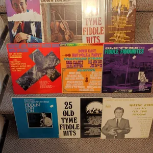 Fiddle Frenzy Vinyl Record Lot – Old Tyme Fiddle, Country, Folk