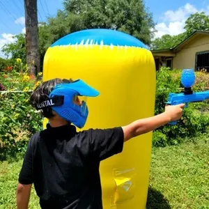 Full Gellyball Game Setup-Guns, Masks, Inflatables
