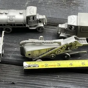 4 - Pewter John Deere Minis