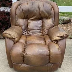 Leather Swivel Rocker Recliner