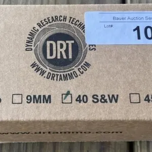 100 rnds DRT .40 S&W HP Ammo