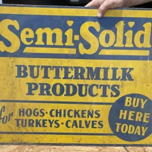 Metal Advertising Sign