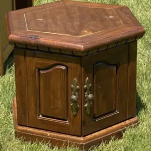 Octagon Lamp Table