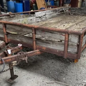 16' Tandem Axle Bumper Hitch Trailer