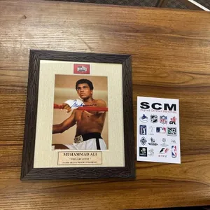 Muhammad Ali Signed Framed Photo w/ COA