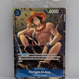 One Piece Sealed Portgas.D.Ace P-074