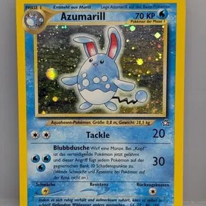 Pokemon 2000 Azumarill Holo 2