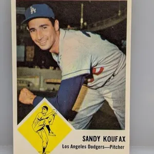 1963 Fleer Sandy Koufax 42