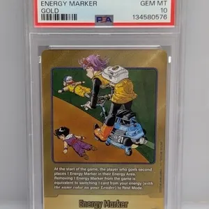 2025 Dragon Ball DBS FW Energy Maker Gold PSA 10