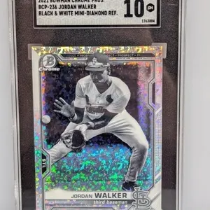 2021 Bowman Ch Pros B&W Mini-Diamond Walker SGC10