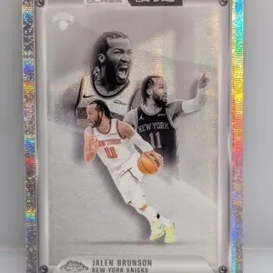 2025 Topps Chr Jalen Brunson Glass Canvas GC-17 S