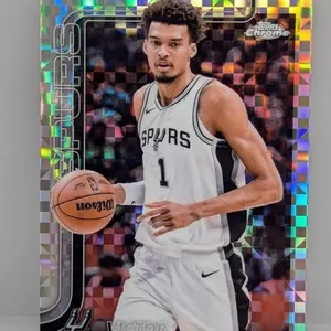 Victor Wembanyama 2025-26 Topps Chrome X-Fractor