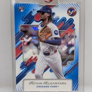 2025 Topps Pristine Kevin Alcantara RC/75 Blue Ref