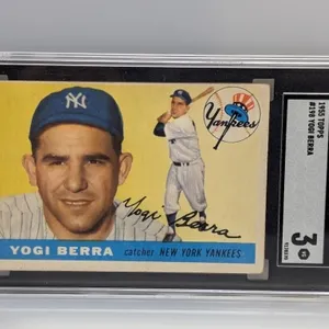 1955 Topps SGC 3 #198 Yogi Berra HOF Yankees