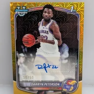 2025 1st Bowman Peterson Gold Mojo Ch Auto 30/50