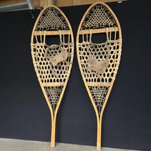 Faber Vintage Rawhide amd Wood Snowshoes