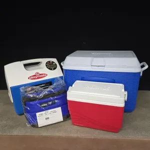 Rubbermaid, Playmate, Thermos coolers
