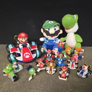 Mario Bros. figures, toys and plush