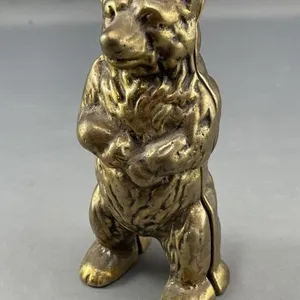 C1910 Cast Standing Bear Still Bank